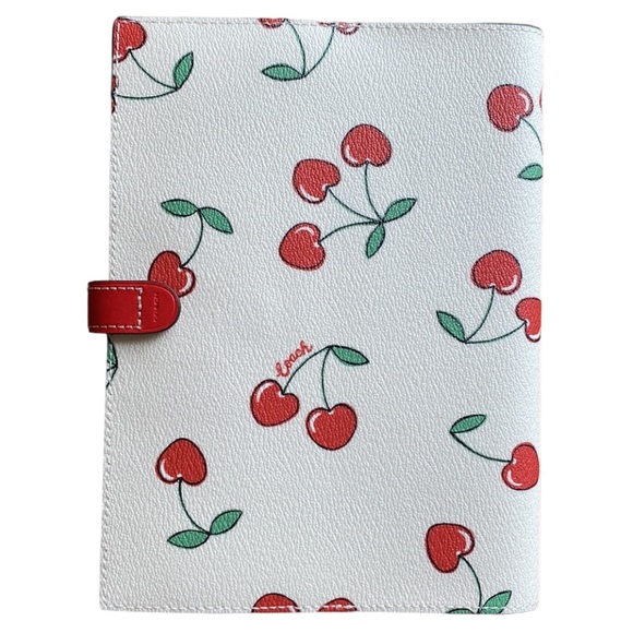 Coach Cherry Notebook - Picture 6 of 15